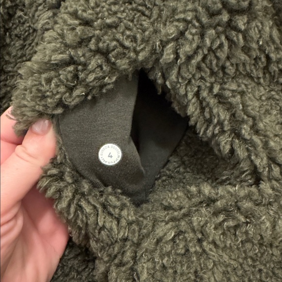 Lululemon Texture Fleece Sherpa Jacket - Picture 6 of 6